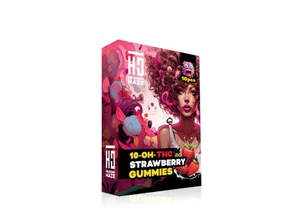 THC gummies strawbery