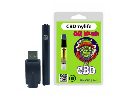 CBD 1ml vaporizer set -  OG Kush - CBD 99% CBDmylife