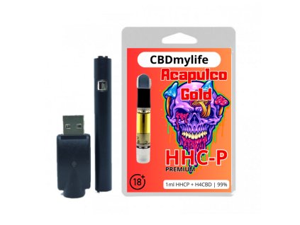 HHC-P vaporizer set - 99% - ACAPULCO GOLD 0,5-1ml - CBDmylife