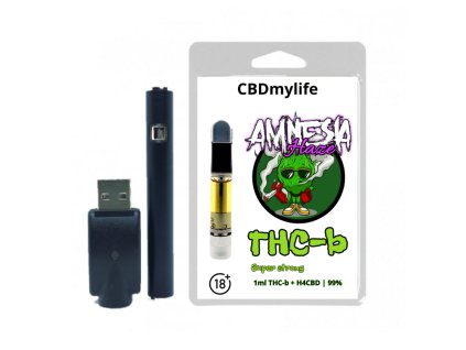 THC-B vaporizer set - 99% - Amnesia Haze 0,5-1ml - CBDmylife