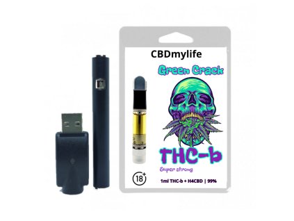 THC-B vaporizer set - 99% - Green Crack 0,5-1ml - CBDmylife