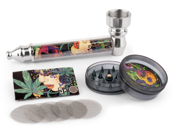 Levně EUPHORIA 3 v 1 Metal Pipe Kit BOX