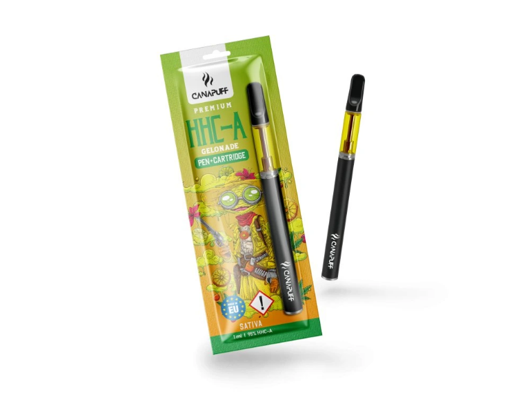 Levně HHC-A Gelonade - Pen+Cartridge - Canapuff