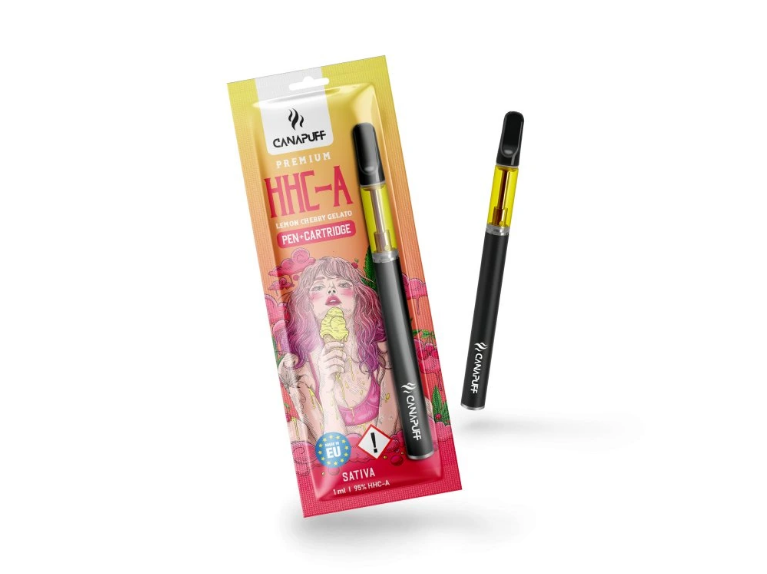 Levně HHC-A Lemon Cherry Gelato - Pen+Cartridge - Canapuff