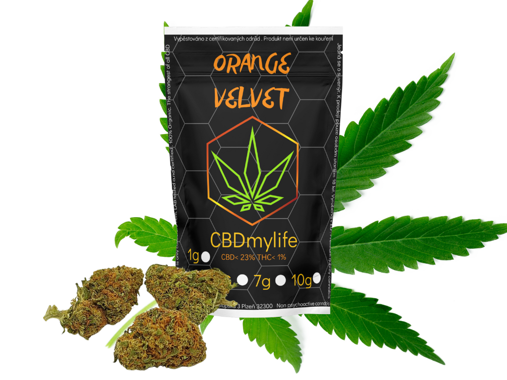 Levně CBD konopí Orange Velvet Hmotnost: 100g