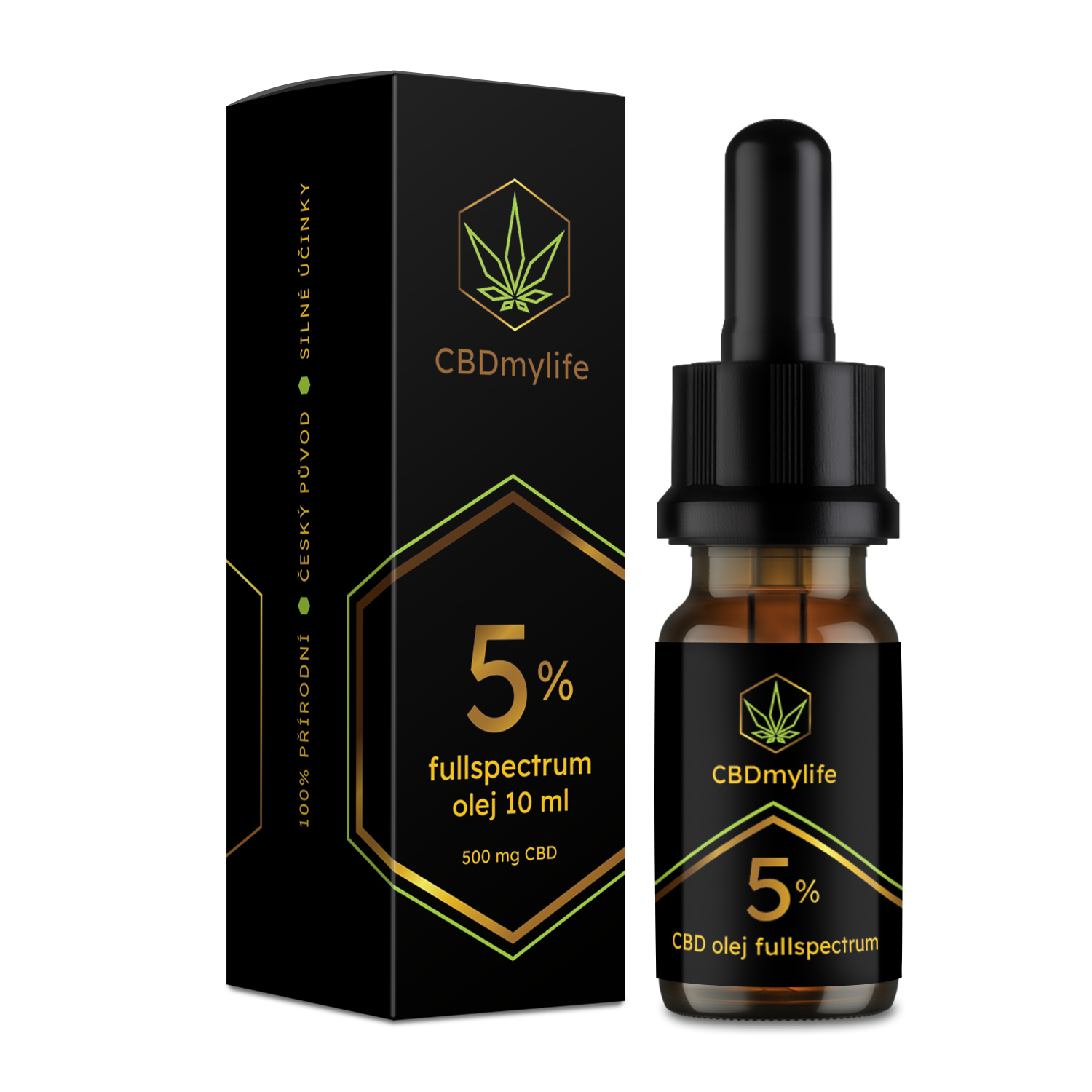 CBD olej - kapky CBDmylife 5% Full Spectrum