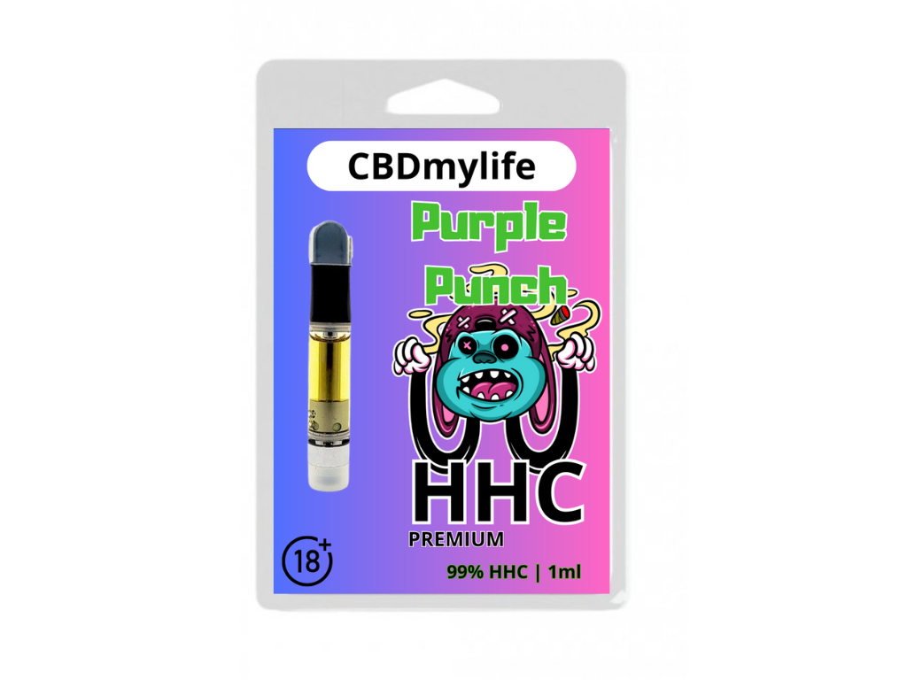 HHC Cartridge 1 ml PURPLE PUNCH HHC 99% CBDmylife