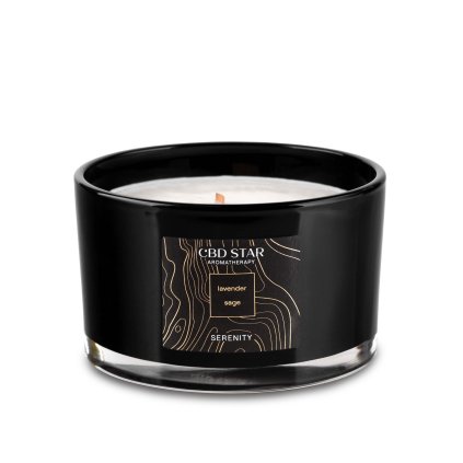 CBD SVÍČKA SERENITY 500 g