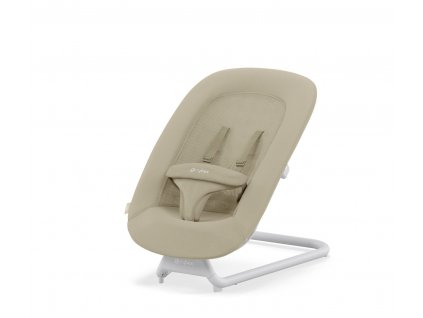 CYBEX LEMO Bouncer Lehátko/houpátko - Sand White / White