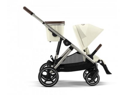 CYBEX GAZELLE S Sourozenecký/pro dvojčata kočárek - Seashell Beige/Light Beige