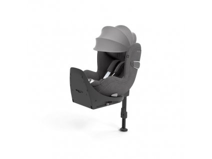 CYBEX SIRONA T I-SIZE PLUS Autosedačka 45-105cm - Mirage Grey/Dark Grey