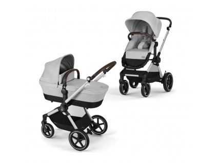 CYBEX EOS LUX Kombinovaný kočárek - Lava Grey/Mid Grey