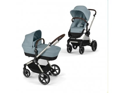 CYBEX EOS LUX Kombinovaný kočárek 2v1 - Sky Blue/Light Blue