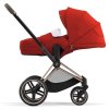 CYBEX PRIAM/MIOS Platinum Cestovní korba Lite cot - Autumn Gold/Burnt red