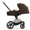 CYBEX PRIAM/MIOS Platinum Cestovní korba Lite cot - Autumn Gold/Burnt red
