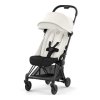 CYBEX COYA Matt Black Golfový kočárek - Off White/Light Beige