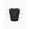 CYBEX SOLUTION B I-FIX Autosedačka 100-150cm - Dynamic Red / Mid Red