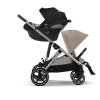 CYBEX GAZELLE S Sourozenecký/pro dvojčata kočárek - Moon Black/Black