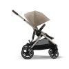 CYBEX GAZELLE S Sourozenecký/pro dvojčata kočárek - Moon Black/Black