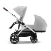 CYBEX GAZELLE S Sourozenecký/pro dvojčata kočárek - Lava Grey/Mid Grey