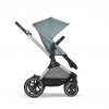 CYBEX EOS LUX Kombinovaný kočárek 2v1 - Moon Black/Black