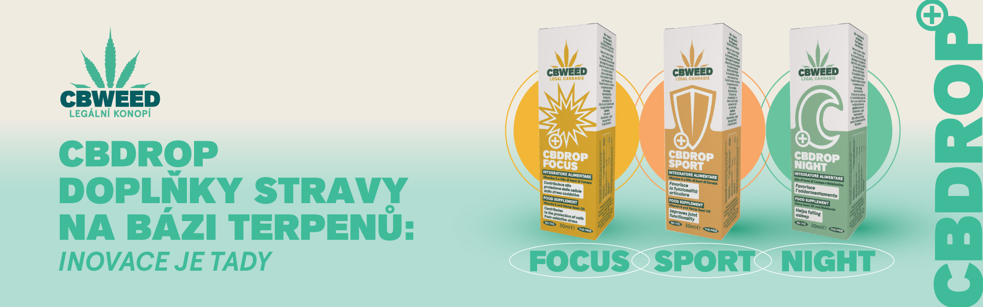 CBDROP - terpenové oleje