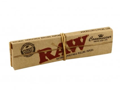 raw papirky king size slim s filtrama connoisseur