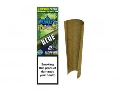 Juicy Jay’s Konopné Blunty Blue, 2ks
