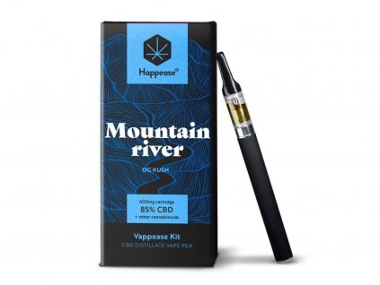 Happease Mountain River 85% CBD, 600mg Starter Kit