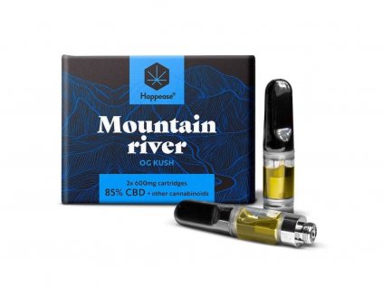 Happease Mountain River 85% CBD, 600mg Cartridge