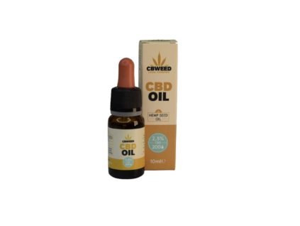 cbd olej 2,5% cbweed