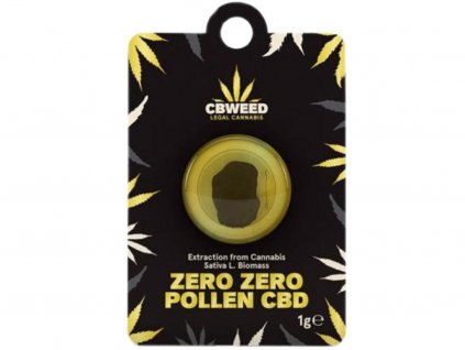 zero zero pollen cbd hashish cbweed