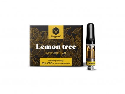 Happease Lemon Tree 85% CBD, 600mg 1x Cartridge