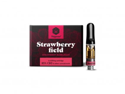 Happease Strawberry Field 85% CBD, 600mg 1x Cartridge