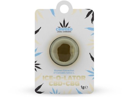 ICE O LATOR CBD + CBG hasis