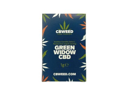 cbd kvety green widow 1g