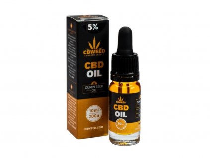 CBD olej kmínový 5%