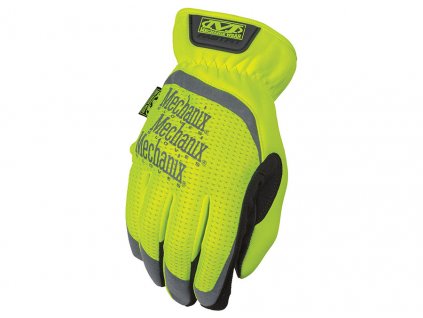 Bezpečnostné rukavice Mechanix Safety FastFit, žlté reflexné, veľkosť: M