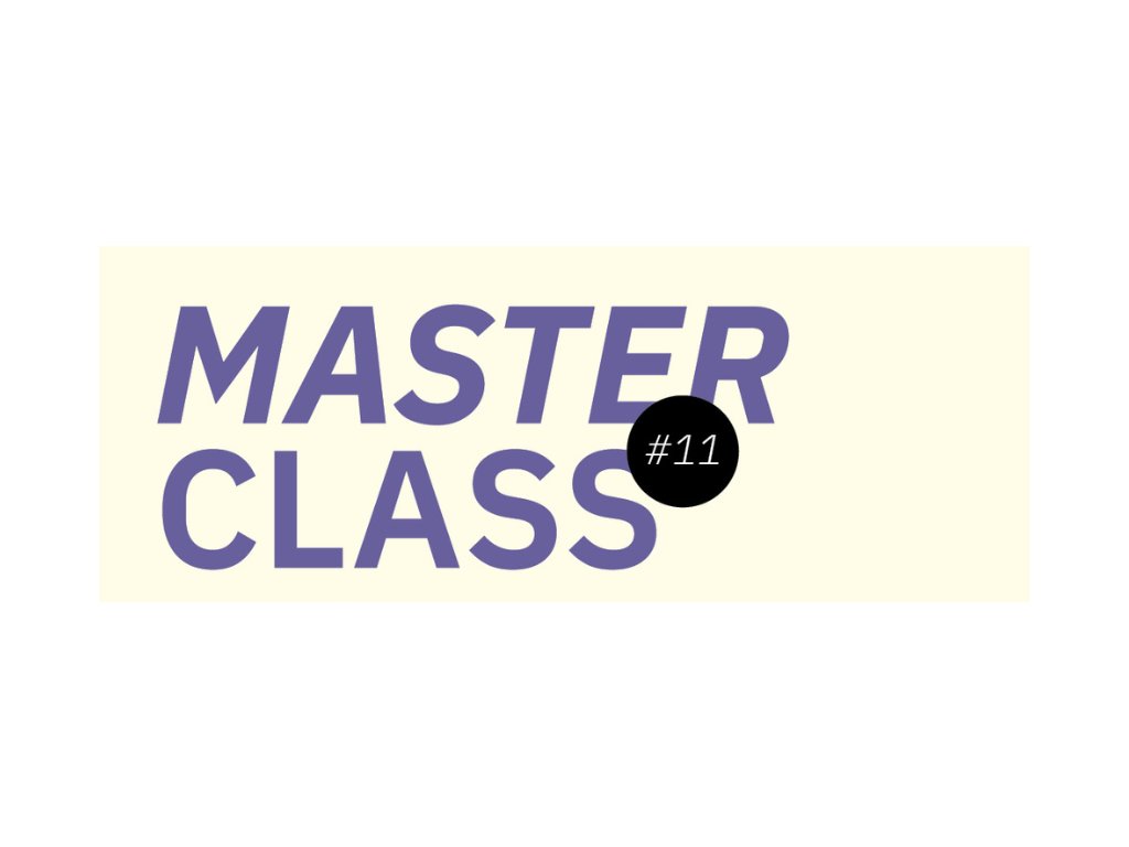 Master class #11: René Nekuda