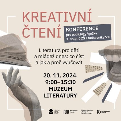 Konference pro pedagogy a knihovníky z cyklu Kreativní čtení