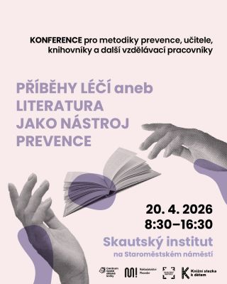 Poslední místa. 🔖 Konference Příběhy léčí aneb Literatura jako nástroj prevence se plní. 👉 Pokud jste přemýšleli o účasti,...