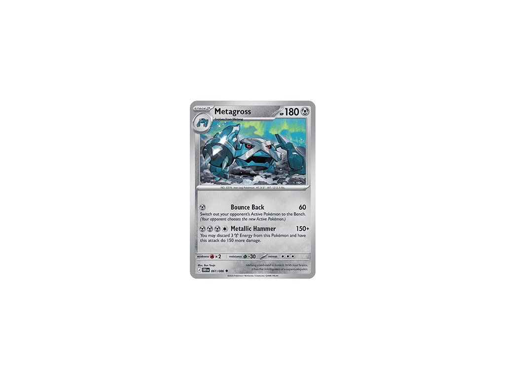 Metagross (CRI 061) Reverse Holo