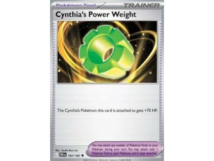 Cynthia's Power Weight (DRI 162)