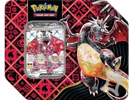 Pokémon TCG Paldean Fates Premium Charizard ex Tin