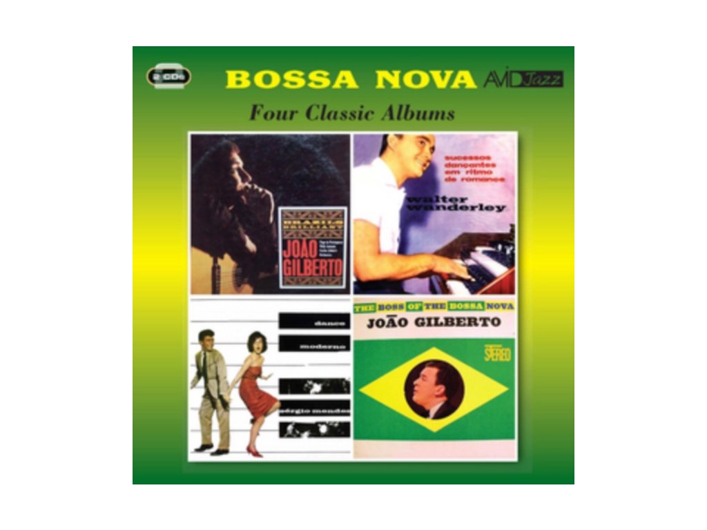 JOAO GILBERTO - Bossa Nova  Four Classic Albums (CD)