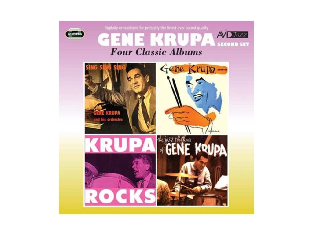GENE KRUPA - Four Classic Albums (Sing. Sing. Sing / Gene Krupa Quartet / Krupa Rocks / The Jazz Rhythms Of Gene Krupa) (CD)