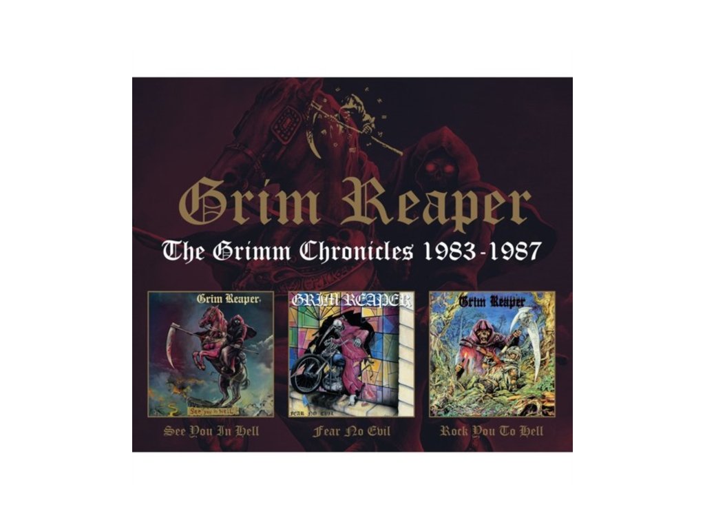 GRIM REAPER - GRIMM CHRONICLES 1983-1987 (3 CD)