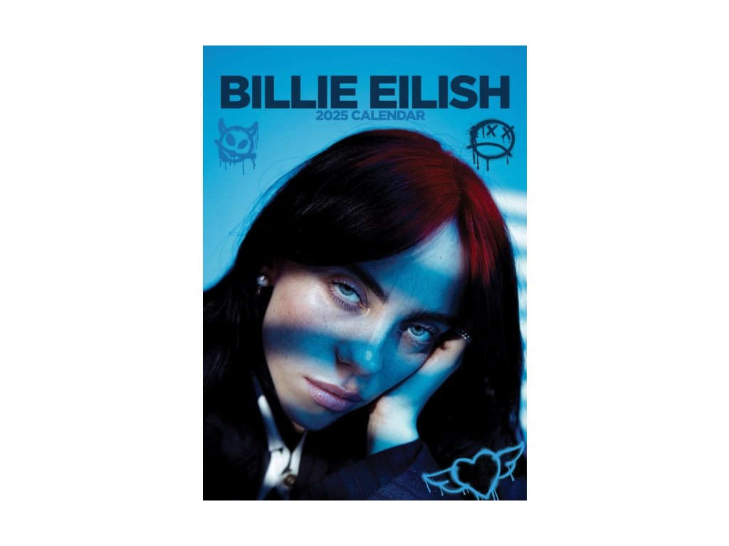 Billie Eilish 2025 kalendář A3 CDhudba.cz