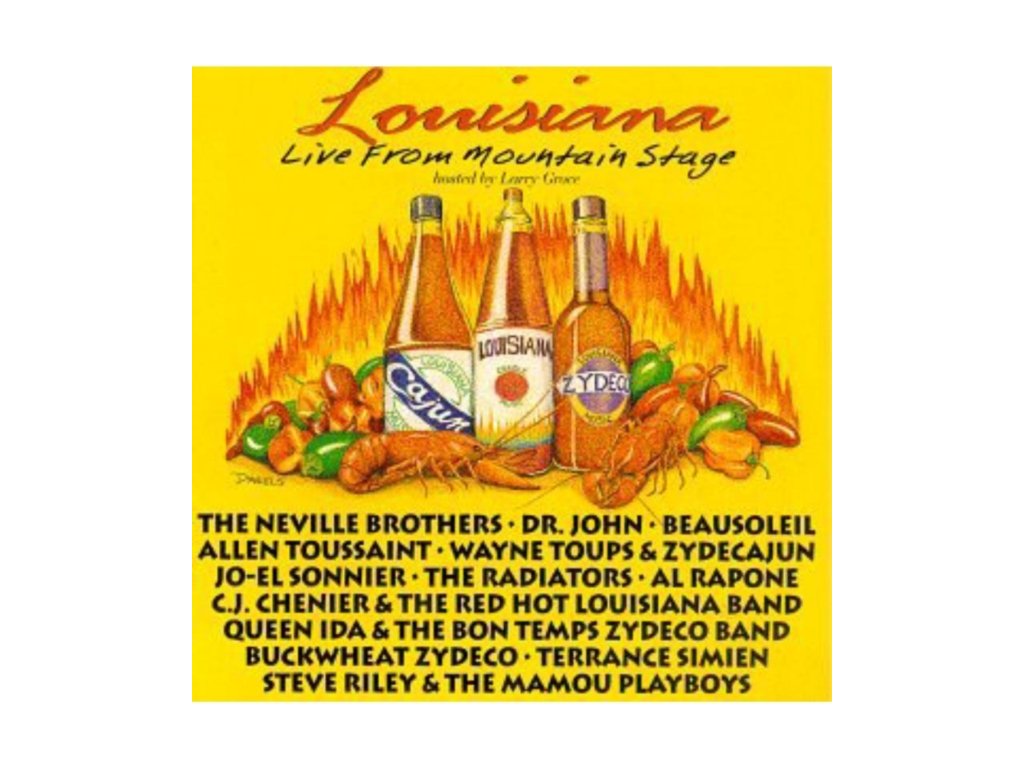 Various - Louisiana (Live From Mountain Stage) CD