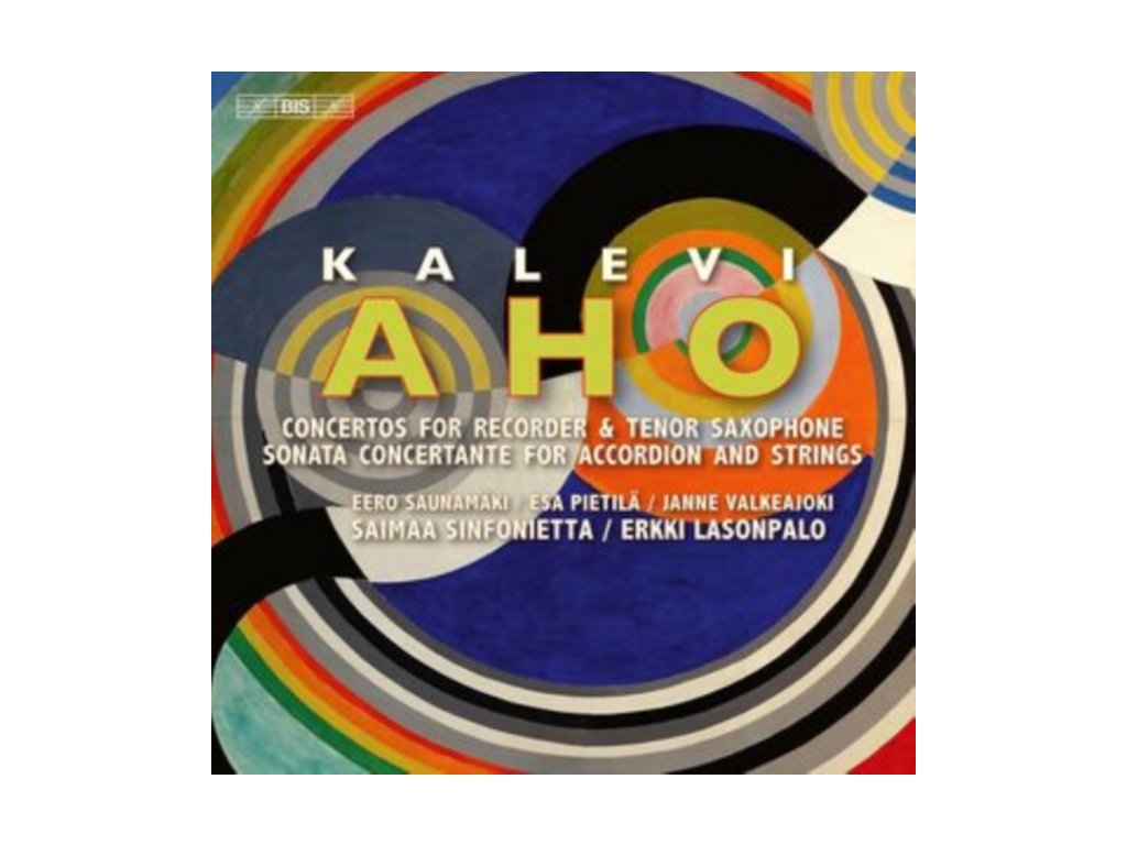 SAIMAA SINFONIETTA - Kalevia Aho: Concertos For Recorder And Tenor Saxophone / Sonata Concertante For Accordian And Strings (SACD)